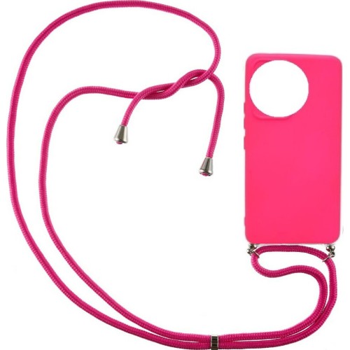 Back Cover Σιλικόνης με λουράκι Φούξια (TCL 50/ 50 PRO NXTPAPER 5G) Back Cover Σιλικόνης με λουράκι Φούξια (TCL 50/ 50 PRO NXTPAPER 5G)