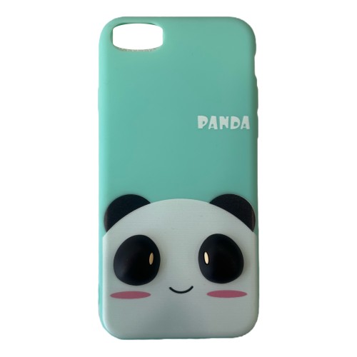 OEM ΘΗΚΗ 3D ΓΙΑ APPLE IPHONE 7/ 8/ SE ΜΕ ΣΧΕΔΙΟ PANDA
