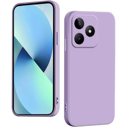 REALME NOTE 70T Silky and Soft Touch Finish TPU 2mm Silicone Back Cover Case Lilac (oem)