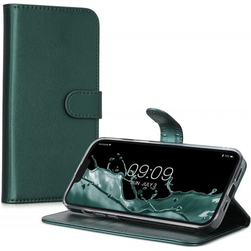 Book Δερματίνης με Λουράκι Πράσινο (Samsung Galaxy A17)
