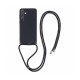 Back Cover Σιλικόνης με Λουράκι Μαύρο (Galaxy A55) Back Cover Σιλικόνης με Λουράκι Μαύρο (Galaxy A55)