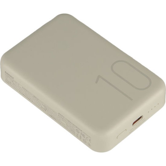 Remax RPP-65 MagSafe Power Bank 10000mAh 15W με Θύρα USB-C Λευκό Remax RPP-65 MagSafe Power Bank 10000mAh 15W με Θύρα USB-C Λευκό