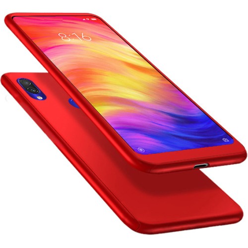 OEM Θήκη Σιλικόνης 360° Για Huawei P Smart 2021 Full Cover Metallic Κόκκινο OEM Θήκη Σιλικόνης 360° Για Huawei P Smart 2021 Full Cover Metallic Κόκκινο