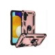 Samsung Galaxy A54 Hybrid Shockproof Armor Case Stand Metal Ring and Car Mount Holder Rose Gold (oem)