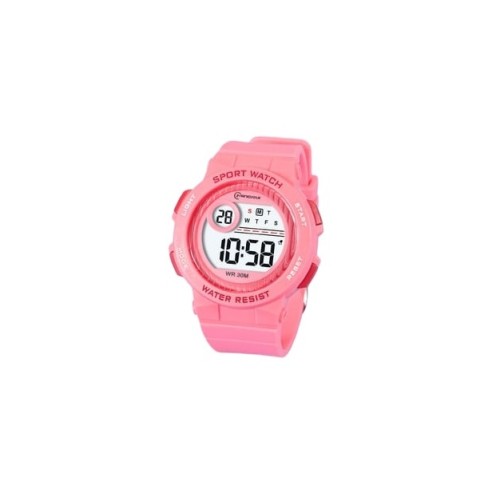 Αδιάβροχο Παιδικό Ρολόι  Digital Sports Watch - Ροζ