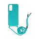 Back Cover Σιλικόνης με Λουράκι για Samsung Galaxy S23- Χρώμα: Τιρκουάζ Back Cover Σιλικόνης με Λουράκι για Samsung Galaxy S23- Χρώμα: Τιρκουάζ