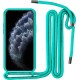 Back Cover Σιλικόνης με Λουράκι για Samsung Galaxy S23- Χρώμα: Τιρκουάζ Back Cover Σιλικόνης με Λουράκι για Samsung Galaxy S23- Χρώμα: Τιρκουάζ