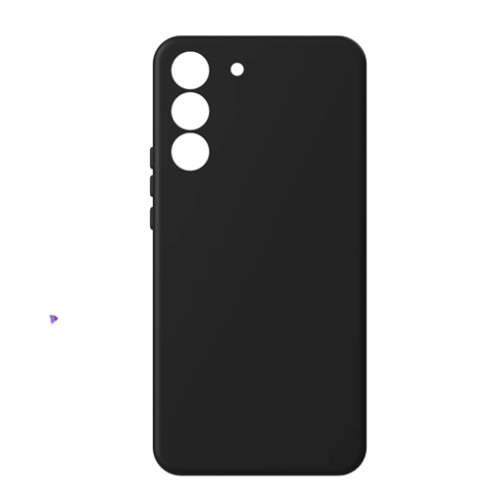 Samsung Galaxy S25 Silky and Soft Touch Finish TPU Silicone Back Cover Case Μαύρη (oem)