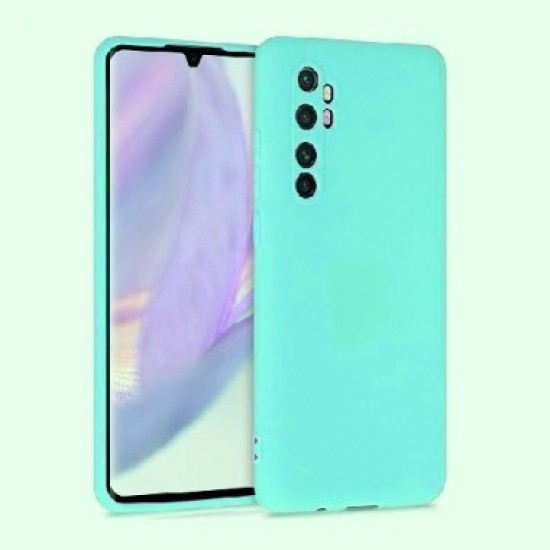 Back Cover Σιλικόνης Για Xiaomi MI Note 10 / Note 10 Pro / Note 10 lite Τιρκουάζ Back Cover Σιλικόνης Για Xiaomi MI Note 10 / Note 10 Pro / Note 10 lite Τιρκουάζ