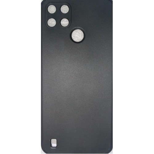 Θήκη Πλάτης Σιλικόνης για REALME C21Y/C25Y Black ! ΟΕΜ