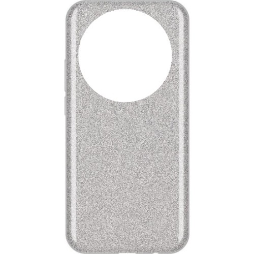 Glitter Back Cover Πλαστικό Ανθεκτικό Ασημί (Poco C75) Glitter Back Cover Πλαστικό Ανθεκτικό Ασημί (Poco C75)