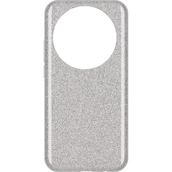 Glitter Back Cover Πλαστικό Ανθεκτικό Ασημί (Poco C75) Glitter Back Cover Πλαστικό Ανθεκτικό Ασημί (Poco C75)