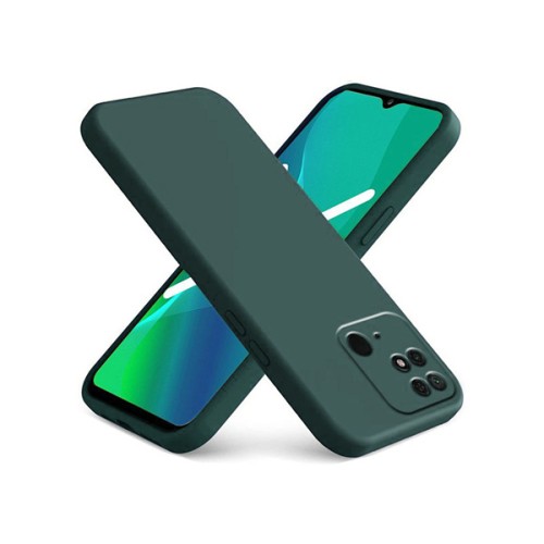 OEM Θήκη Σιλικόνης Soft TPU Back Cover Για Xiaomi Redmi 10C - Πράσινο Σκούρο