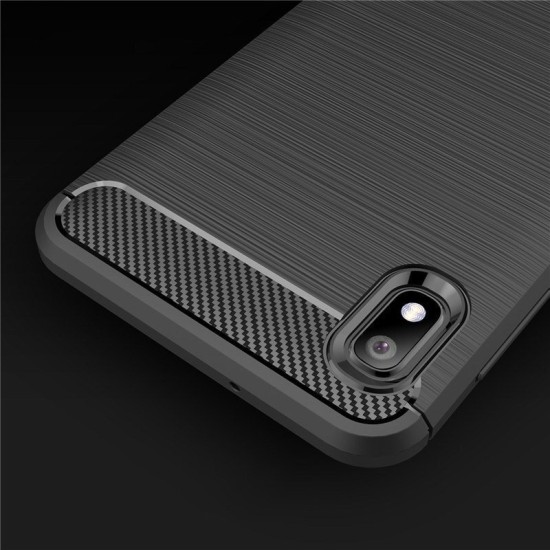 Carbon Back Cover Σιλικόνης Μαύρο (Galaxy A10/ M10) Carbon Back Cover Σιλικόνης Μαύρο (Galaxy A10/ M10)