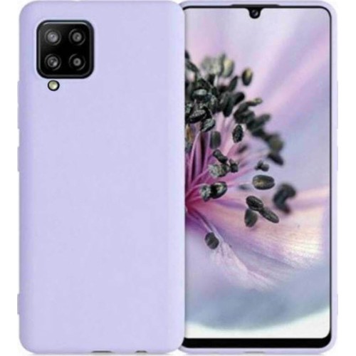  Oem Θήκη Σιλικόνης Matt Για Samsung Galaxy A42 5G Λιλά