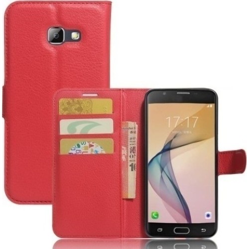 OEM Θήκη Βιβλίο Με Πλάγιο Κούμπωμα Για Samsung Galaxy A5 (2017) Κόκκινο