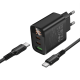 Φορτιστής Τοίχου Borofone 30W PD – 2x USB-C & USB-A – Ταχεία Φόρτιση, LED Οθόνη &  για iPhone, Android, Tablet