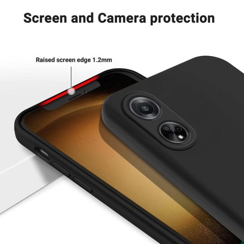 Back Cover Σιλικόνης Μαύρο (Oppo A60) Back Cover Σιλικόνης Μαύρο (Oppo A60)