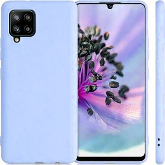 Oem Θήκη Σιλικόνης Matt Για Samsung Galaxy A42 5G Γαλάζιο Oem Θήκη Σιλικόνης Matt Για Samsung Galaxy A42 5G Γαλάζιο