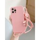 Back Cover Σιλικόνης με Λουράκι Ροζ  (SAMSUNG GALAXY A50/ A30S/ A50S)