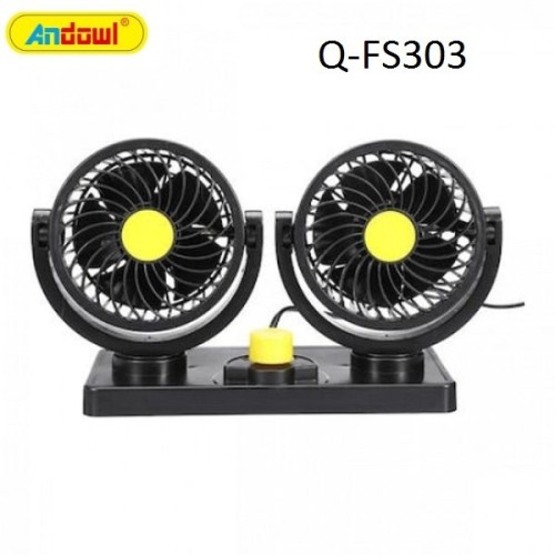 Andowl Ανεμιστήρας Αυτοκινήτου Διπλός 12V Q-FS303 36025101