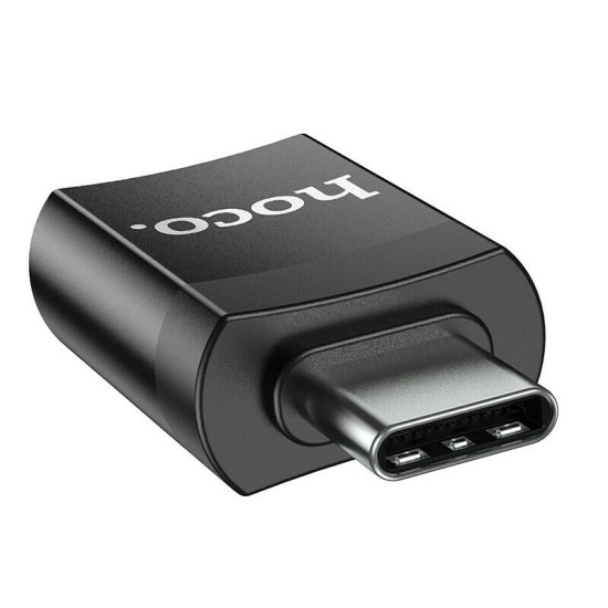 Hoco UA17 Μετατροπέας USB-C male σε USB-A female Hoco UA17 Μετατροπέας USB-C male σε USB-A female