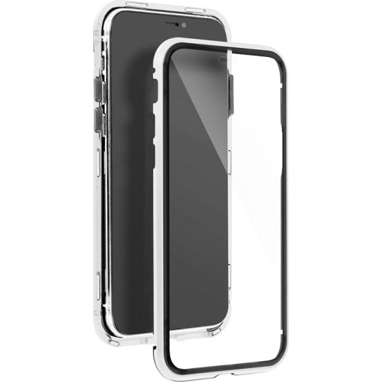 Μαγνητική 360 Full Cover Πλαστικό Ασημί (iPhone 12 / 12 Pro) Μαγνητική 360 Full Cover Πλαστικό Ασημί (iPhone 12 / 12 Pro)