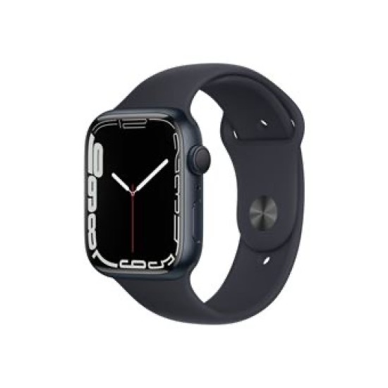 WatchBand Silicone Μαύρο Λουράκι Apple Watch 42/44/45mm WatchBand Silicone Μαύρο Λουράκι Apple Watch 42/44/45mm