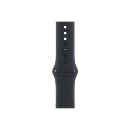 WatchBand Silicone Μαύρο Λουράκι Apple Watch 42/44/45mm WatchBand Silicone Μαύρο Λουράκι Apple Watch 42/44/45mm