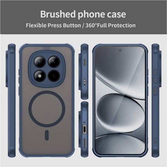 Tech-Protect MagSafe Back Cover Σιλικόνης / Πλαστικό Navy Blue (Redmi Note 15 PRO+ 5G/Poco M8 PRO) Tech-Protect MagSafe Back Cover Σιλικόνης / Πλαστικό Navy Blue (Redmi Note 15 PRO+ 5G/Poco M8 PRO)
