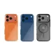 Θήκη iPhone 17 Pro Max Matte Magnetic Series συμβατό με MagSafe φορτιστή, Πλάτη αντικραδασμική από Premium TPU  Γκρι+ ΔΩΡΟ ΤΖΑΜΑΚΙ ΚΑΜΕΡΑΣ