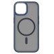 ΘΗΚΗ IPHONE 14 PRO MAX MATTE MAGNETIC SERIES ΣΥΜΒΑΤΟ ΜΕ MAGSAFE ΦΟΡΤΙΣΤΗ, ΠΛΑΤΗ ΑΝΤΙΚΡΑΔΑΣΜΙΚΗ ΑΠΟ PREMIUM TPU ΜΠΛΕ