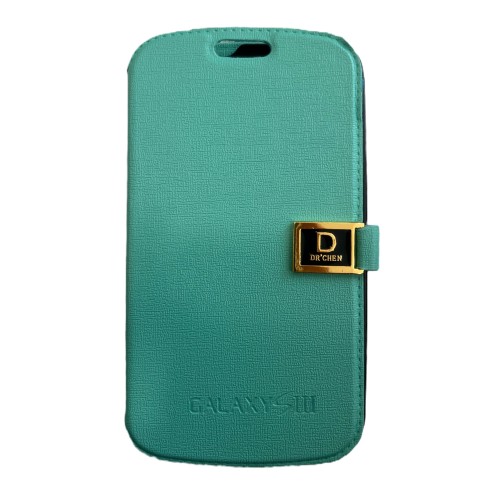  OEM Θήκη Βιβλίο Fancy Για Samsung Galaxy S3 Τιρκουάζ