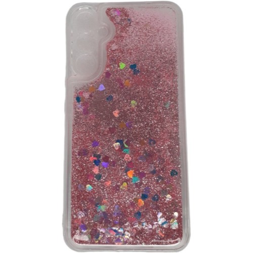 Θήκη Σιλικόνης Με Glitter Υγρό Back Cover, Ροζ (SAMSUNG A34) Θήκη Σιλικόνης Με Glitter Υγρό Back Cover, Ροζ (SAMSUNG A34)