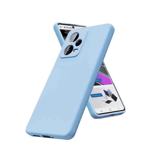 Back Cover Σιλικόνης Γαλάζιο (Redmi Note 12 Pro 5G) Back Cover Σιλικόνης Γαλάζιο (Redmi Note 12 Pro 5G)
