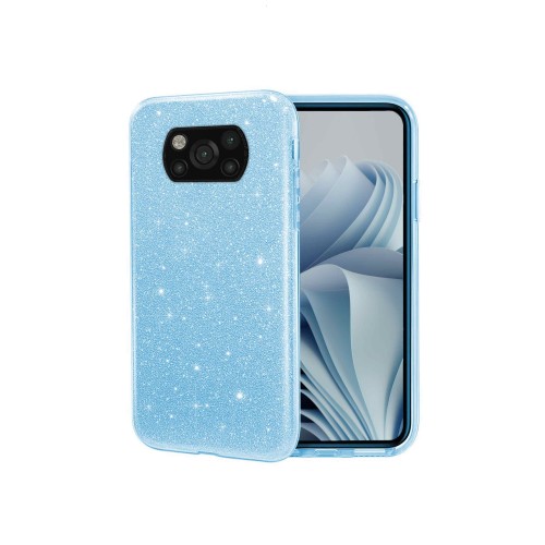 Glitter Back Cover Πλαστικό Ανθεκτικό Μπλε (Poco X3 / X3 Pro) Glitter Back Cover Πλαστικό Ανθεκτικό Μπλε (Poco X3 / X3 Pro)