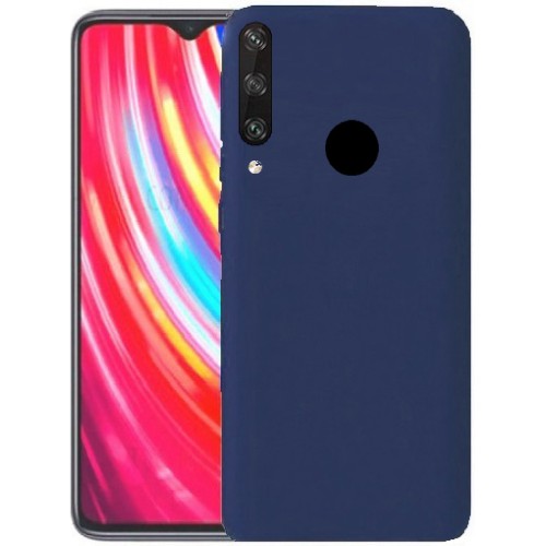 Back Cover Σιλικόνης Μπλε (Huawei Y6p)