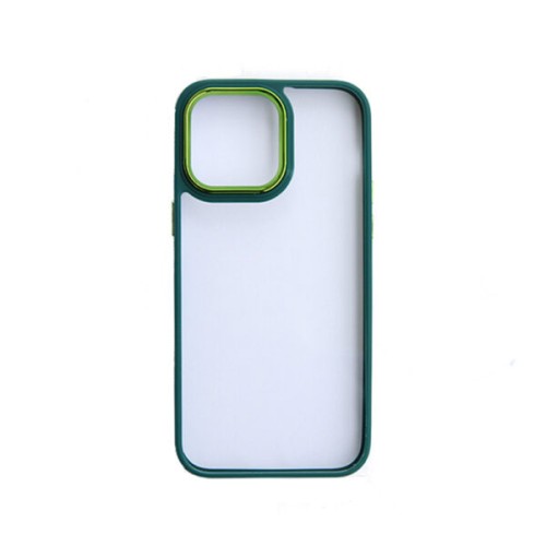 Θήκη Κινητού Hybrid Shockproof Back Cover για Apple iPhone 14 Pro Max Σιλικόνη Πράσινο