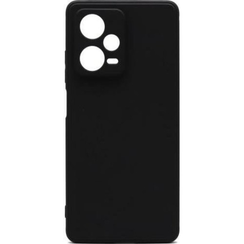 Senso Soft Touch Back Cover Σιλικόνης Μαύρο (Redmi Note 12 Pro+)