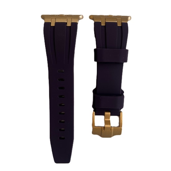Λουράκι Σιλικόνης Dark Purple (Apple Watch 42 / 44 / 45 / 49 mm)