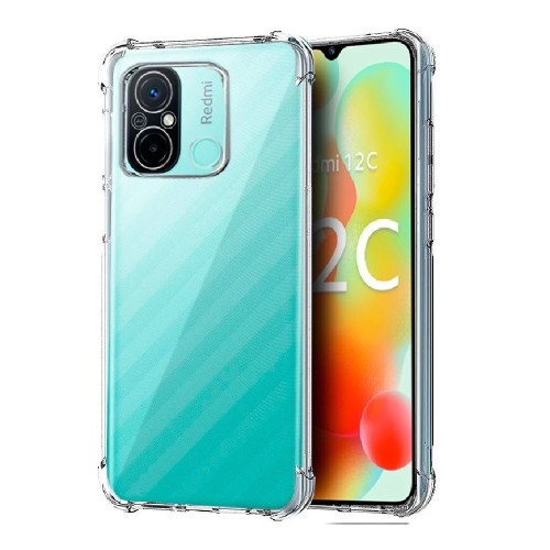 ANTI-SHOCK Back Cover Σιλικόνης Διάφανο (REDMI 12C/ 11A) ANTI-SHOCK Back Cover Σιλικόνης Διάφανο (REDMI 12C/ 11A)