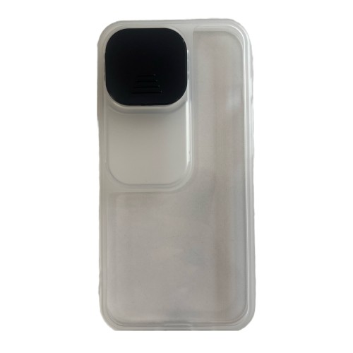 Sliding Camera Cover Σιλικόνης Διάφανη (Apple iPhone 13 Pro) Sliding Camera Cover Σιλικόνης Διάφανη (Apple iPhone 13 Pro)