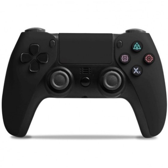 Double Motor Vibration 4 Wireless Controller Gamepad for PS4, PSTV, PS Now - Μαύρο Double Motor Vibration 4 Wireless Controller Gamepad for PS4, PSTV, PS Now - Μαύρο