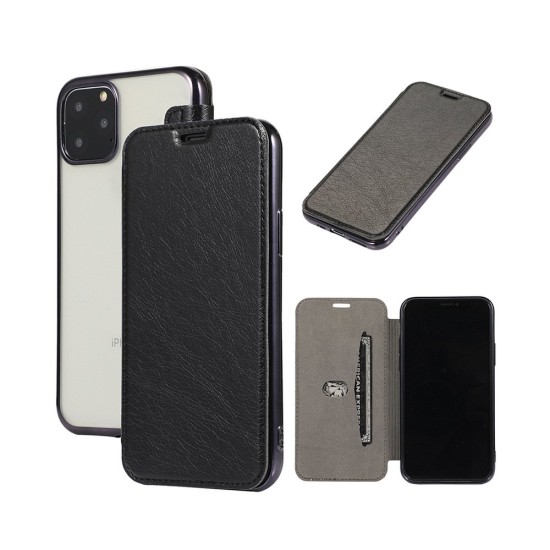 Forcell Electro Book Flip Case For Samsung A71 Black