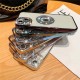 Luxury Plating Flash Diamond Silicone Phone Case For iPhone 14 Pro Max - Ασημί Luxury Plating Flash Diamond Silicone Phone Case For iPhone 14 Pro Max - Ασημί