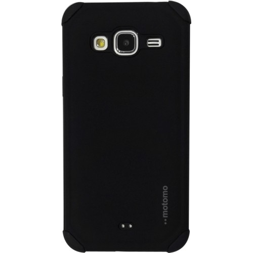 Motomo Back Cover Πλαστικό Μαύρο (Galaxy J3 2016) Motomo Back Cover Πλαστικό Μαύρο (Galaxy J3 2016)