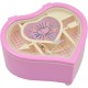 Heart Shaped Dancing Ballerina Music Box Musical Jewelry Box 