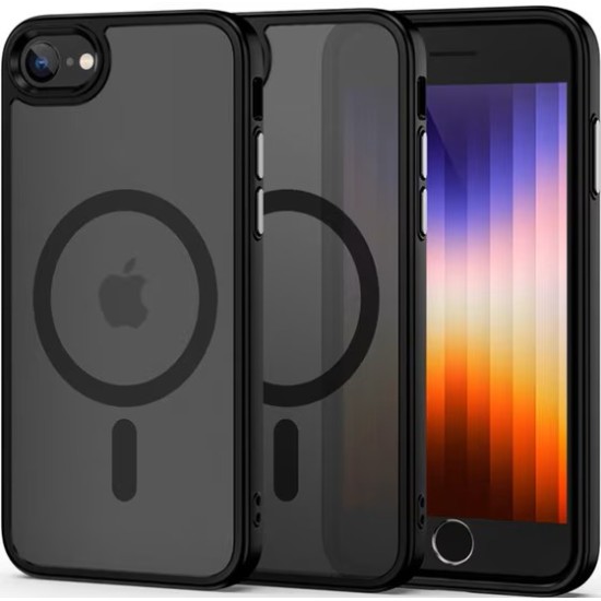 Θήκη iPhone 17 Air Matte Magnetic Series συμβατό με MagSafe φορτιστή, Πλάτη αντικραδασμική από Premium TPU Mαύρο+ ΔΩΡΟ ΤΖΑΜΑΚΙ ΚΑΜΕΡΑΣ Θήκη iPhone 17 Air Matte Magnetic Series συμβατό με MagSafe φορτιστή, Πλάτη αντικραδασμική από Premium TPU Mαύρο+ ΔΩΡΟ ΤΖΑΜΑΚΙ ΚΑΜΕΡΑΣ
