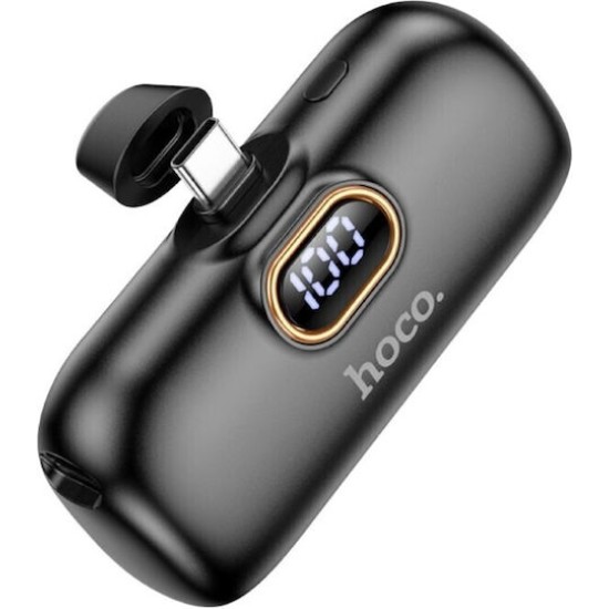 Hoco A5C Power Bank 5000mAh Μαύρο