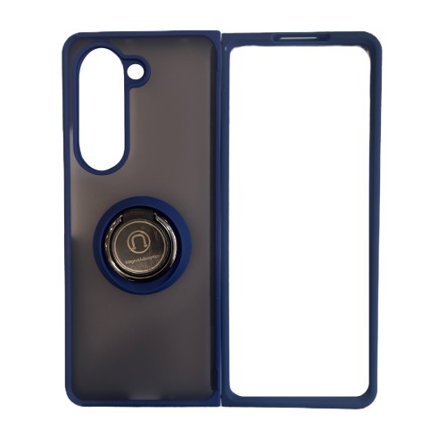 Fashion Comfortable Finger Ring Cover Case Non -Slip Protective Fundas Case (Samsung Galaxy Z Fold 5)